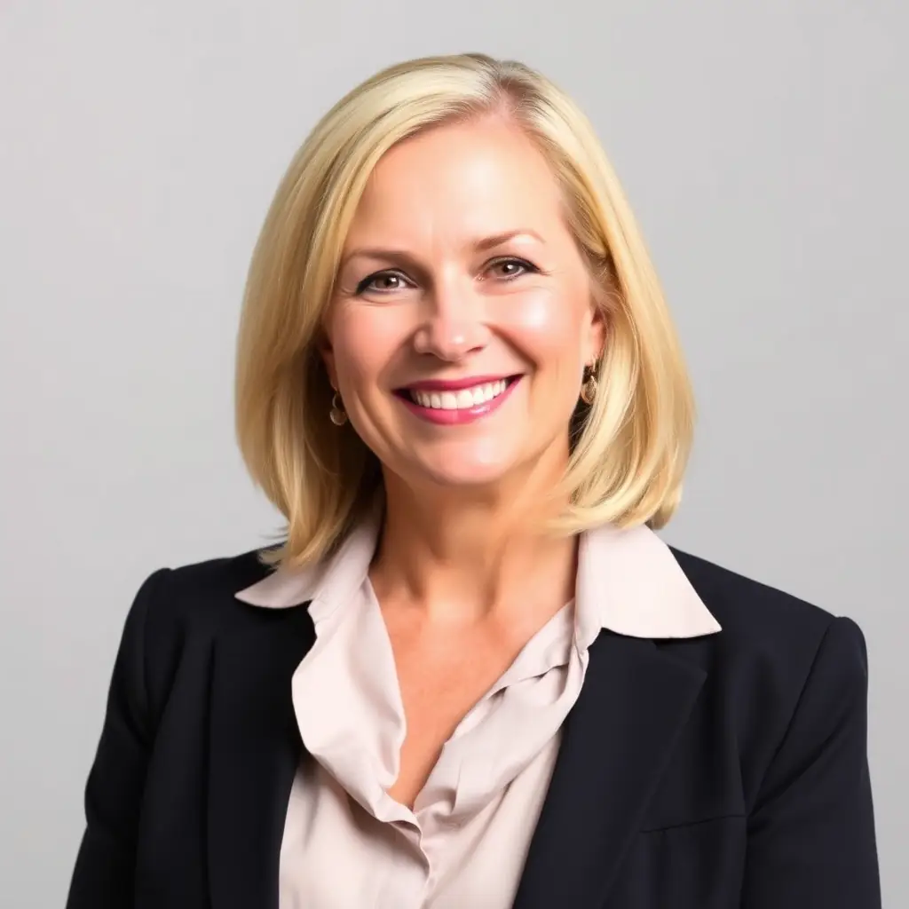 Smiling professional woman