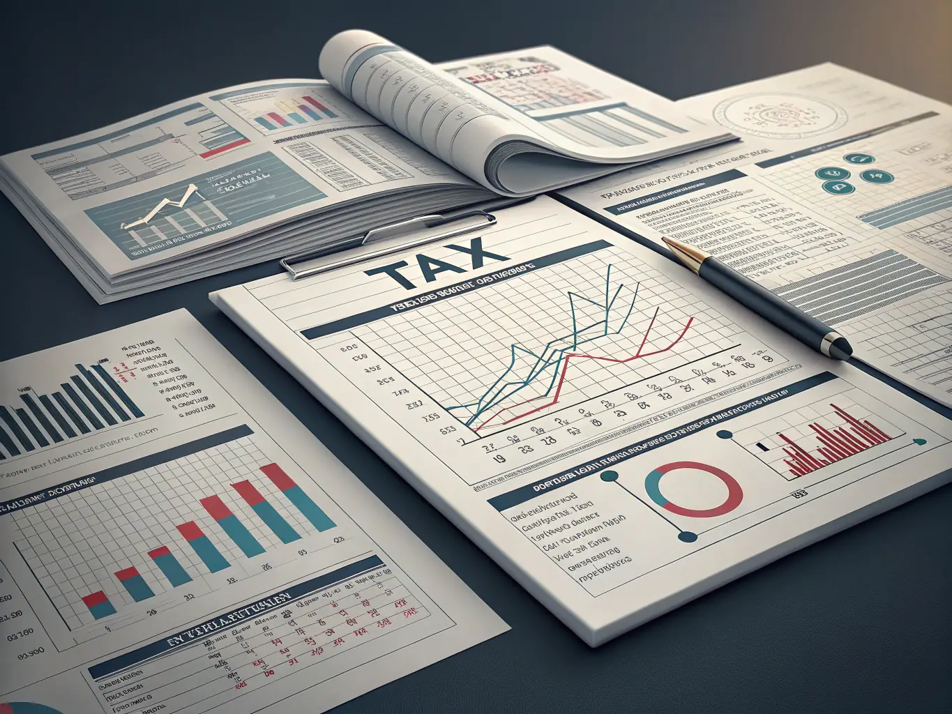 A detailed financial report showing valuation analysis for an HVAC company, with charts and graphs indicating key performance indicators and market trends.