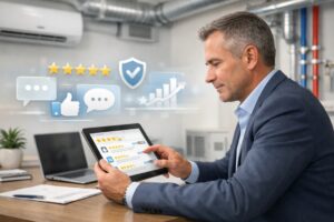 online reviews hvac business exit